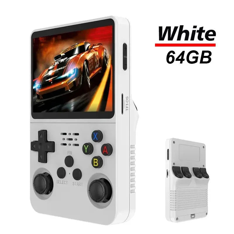 R36S Retro Gaming Console 3.5 Inch IPS Screen with Video Games Classic Emulator Open Source Portable Hand-Held Gaming Console