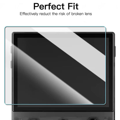 Games Console Screen Protector for R36S 3.5Inch Game Player Accessories HD Clear Tempered Glass for R36S Handheld Game Console