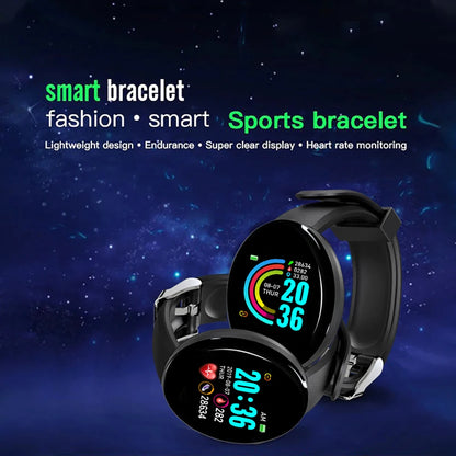 D18 Smart Watch Men Smart Bracelet Smartwatch Waterproof Smart Touch Screen Smart Watch Woman Inteligente Bluetooth Watch New